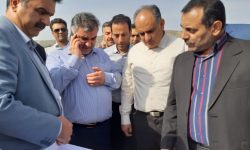 بازدید از طرح آبرسانی به ۱۴ روستای اسلام آباد غرب