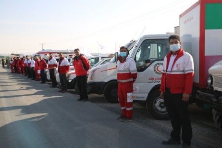 آمادگی ۲۳ پایگاه هلال احمر برای خدمات دهی به زوار در کرمانشاه