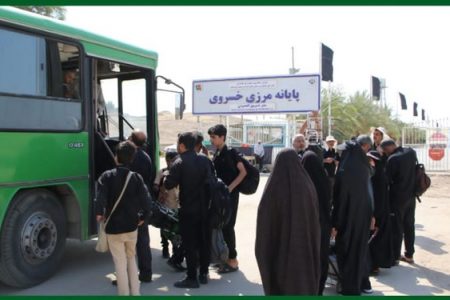 تردد از قصرشیرین به خسروی با ۱۱۰ دستگاه اتوبوس