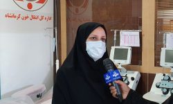مدیرکل ان مشارکت ۸۰۰۰ کرمانشاهی در پویش نذر خون ماه محرم و صفر