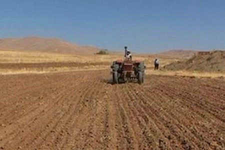 آغاز کشت پاییزه گندم در استان کرمانشاه
