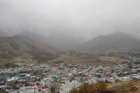 ثبت بیشترین میزان بارش در پاوه