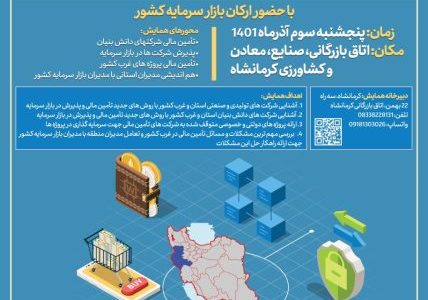 برگزاری همایش منطقه‌ای تامین مالی غرب کشور در کرمانشاه