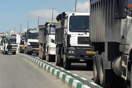تردد کامیون در شهرهای کرمانشاه ممنوع شد