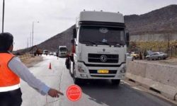 اعمال محدودیت تردد کامیون‌ها در معابر شهری کرمانشاه