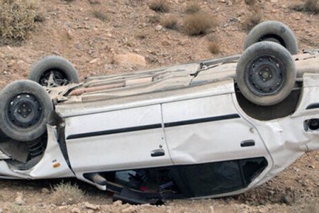 واژگونی سمند در «صحنه» ۱ کشته و ۲ مصدوم برجای گذاشت