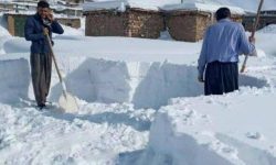 ثبت بیشترین بارش برف در سنقروکلیایی