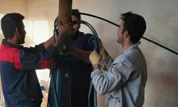 آب ۳۳ روستای«ثلاث باباجانی» وصل شد