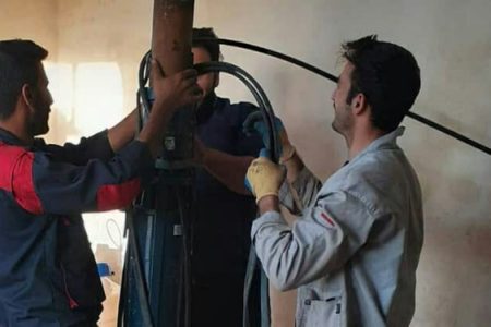 آب ۳۳ روستای«ثلاث باباجانی» وصل شد