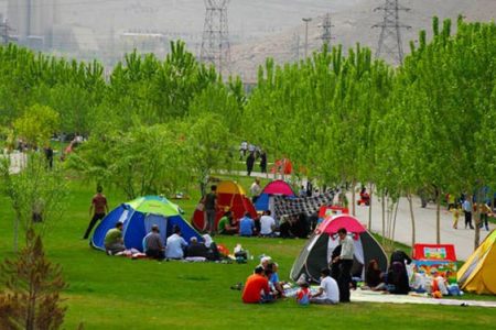 سیزده بدر، هوای کرمانشاه گرم و آفتابی است
