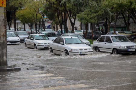 هشدار نارنجی هواشناسی کرمانشاه نسبت به بارش باران و وزش باد