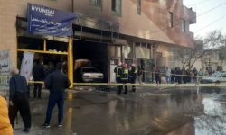 انفجار خودرو در یک واحد تجاری/ چهار نفر مصدوم‌شدند