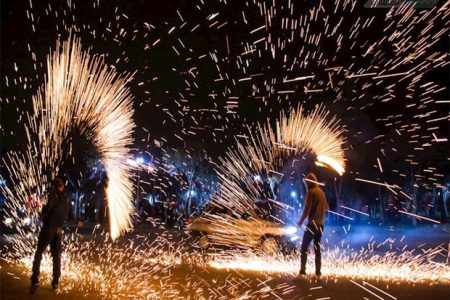۵۲ مصدوم تا ساعت ۲۱در حوادث چهارشنبه آخر سال در کرمانشاه