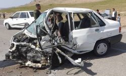 ۳ مصدوم و ۱ فوتی در حادثه رانندگی شهرستان اسلام آباد غرب 