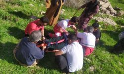 سقوط از ارتفاع جان یک بانوی ۵۰ ساله را در پاوه گرفت.