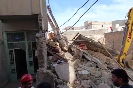  تاکنون؛  ۲ کشته در حادثه ریزش ساختمان در سنقر