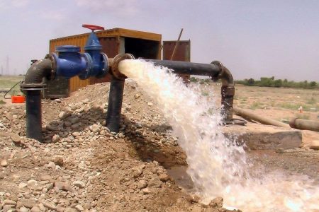 مشکل کم آبی روستای ده قاسم کرمانشاه رفع شد