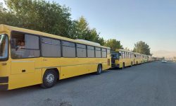 برای جابجایی زوار اربعین ۱۳۰ دستگاه اتوبوس به مرز خسروی اعزام می‌شود