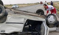 در سانحه رانندگی کمربندی کرمانشاه ۳ نفر جان باختند