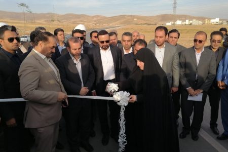 معبر مواصلاتی بین شهرک امام خمینی (ره) و شهرک مهدیه با حضور استاندار در کرمانشاه افتتاح شد