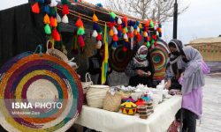 نمایشگاه نوروزی صنایع دستی در تاقبستان برگزار شد