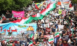 راهپیمایی روز قدس در ۵۰ نقطه کرمانشاه برگزار می‌شود