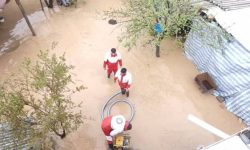 آبگرفتگی در برخی منازل روستای دهمرادخان صحنه