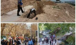 آب شرب به تشنگان دربند رسید