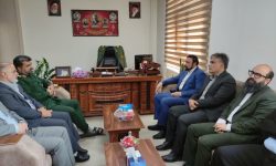 دیدار شهردار و مدیران شهرداری با فرمانده سپاه نبی اکرم (ص) کرمانشاه