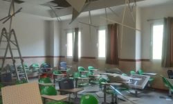 سقفی که کاذب بود! / ۱۱ دانشجوی دانشگاه رازی بر اثر ریزش سقف کلاس مصدوم شدند