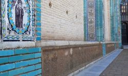 نم زدگی تکیه معاون الملک کرمانشاه در دست تعمیر است