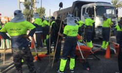 آغاز کار ستاد اربعین شهرداری کرمانشاه در شهر قصر شیرین