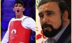 پیام تبریک شهردار کرمانشاه در پی افتخار آفرینی تکواندوکار کرمانشاهی در المپیک پاریس