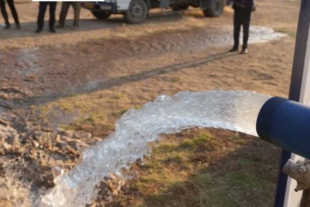 بهره‌برداری از طرح تقویت آبرسانی شهر کنگاور و رفع تنش آبی ۱۱ روستای این شهرستان