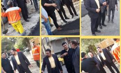 بررسی میدانی آخرین وضعیت ساماندهی پل آبشوران سه راه برق با حضور شهردار کرمانشاه