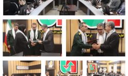 تقدیر از بسیجیان نمونه اداره کل راهداری و حمل‌ونقل جاده‌ای استان کرمانشاه
