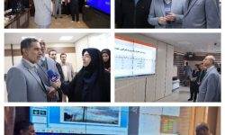 بازدید استاندار کرمانشاه از شرکت توزیع برق کرمانشاه