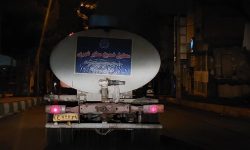 پخش ۱۲۰ هزار لیتر محلول ضد یخ در معابر کرمانشاه