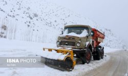 هفت هزار و ۴۷۰ کیلومتر برفروبی طی ۲۴ ساعت گذشته