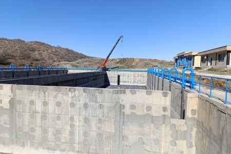 پیشرفت ۹۳ درصدی پروژه تصفیه‌خانه فاضلاب شهرستان جوانرود