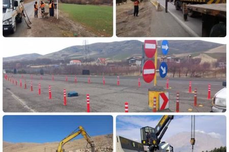 خط‌کشی بیش از ۴ هزار و ۶۵۰ کیلومتر از راه‌های استان کرمانشاه