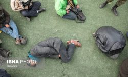 جمع اوری معتادان متجاهر در ایام نوروز