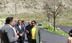 بازدید شهردار کرمانشاه از روند پروژه های عمرانی و آسفالت سطح شهر