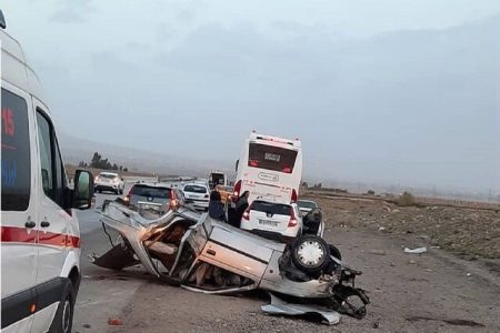۱۰ نفر طی تعطیلات نوروزی در جاده‌های کرمانشاه فوت کرده‌اند