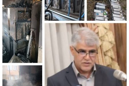 کشف وضبط ۲۳ دستگاه ماینر غیرمجاز در ۵ مکان مختلف شهر کرمانشاه