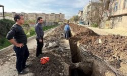 آغاز عملیات اجرایی اصلاح شبکه فاضلاب مساکن ملی روانسر