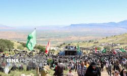 برگزاری آیین صعود به ارتفاعات بازی دراز