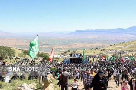 برگزاری آیین صعود به ارتفاعات بازی دراز