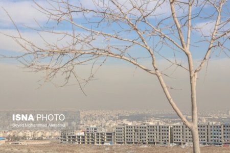 ورود ذرات گرد و غبار، باعث افت کیفیت هوای کرمانشاه شد