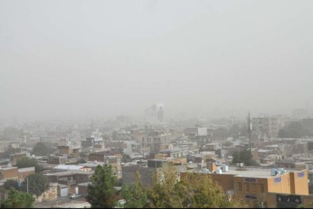 ریزگردها، شاخص کیفیت هوای سه شهر استان را به سطح ناسالم رساند